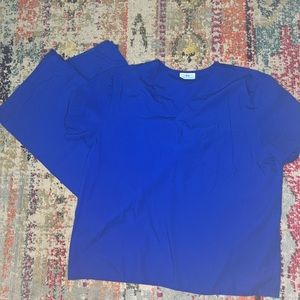 Large scrubs